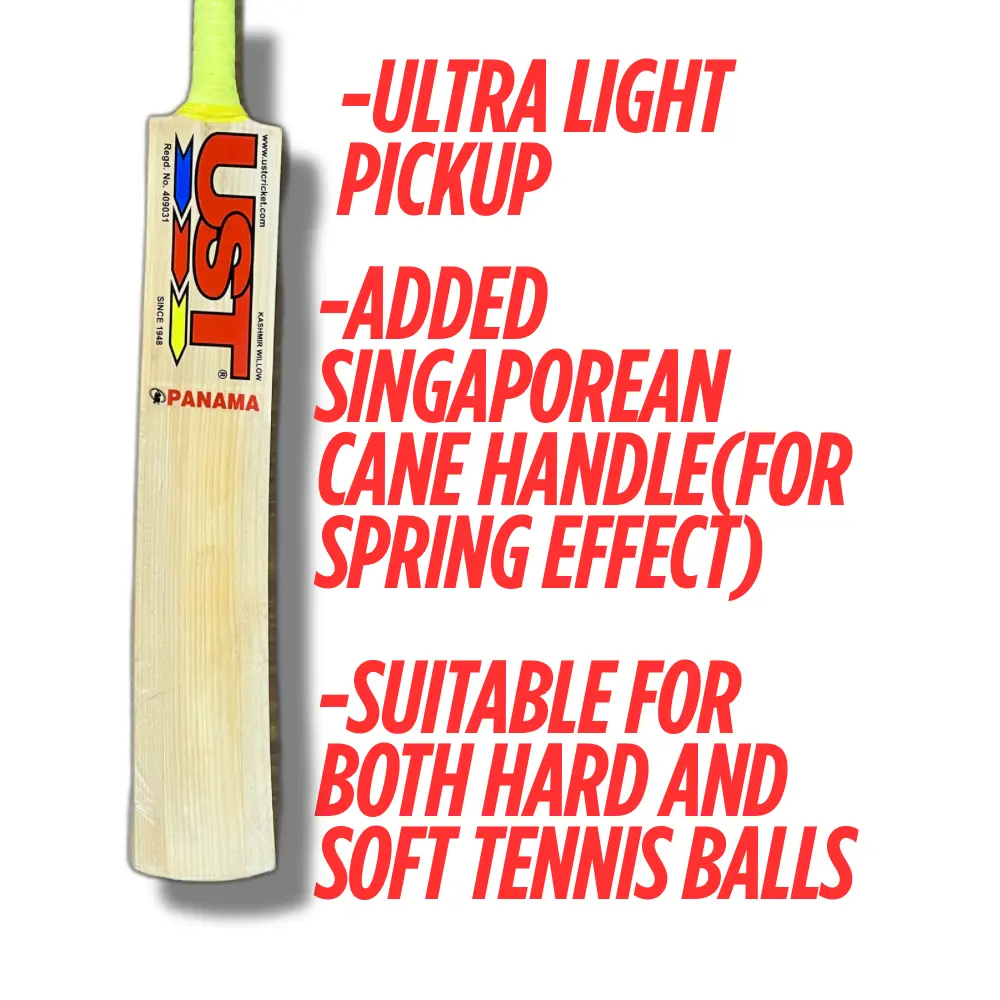 PANAMA (PRO) PLUS KASHMIR WILLOW TENNIS BAT - Image 3